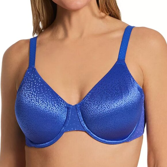 Wacoal Back Appeal Underwire Bra in Radiant Blue Size 40DDD - Picture 1 of 10